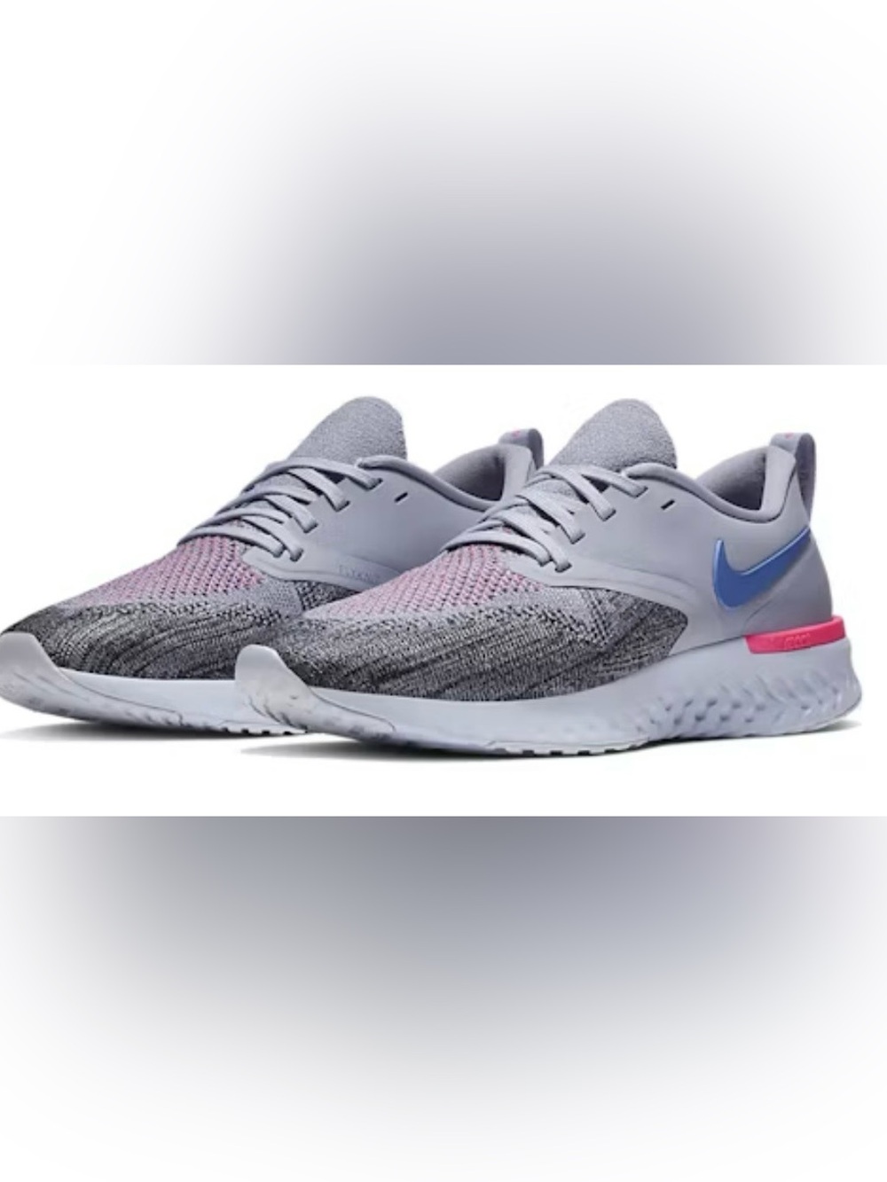Nike Odyssey React Flyknit 2 Running Shoes ‘Indigo Haze Black' - Women’s